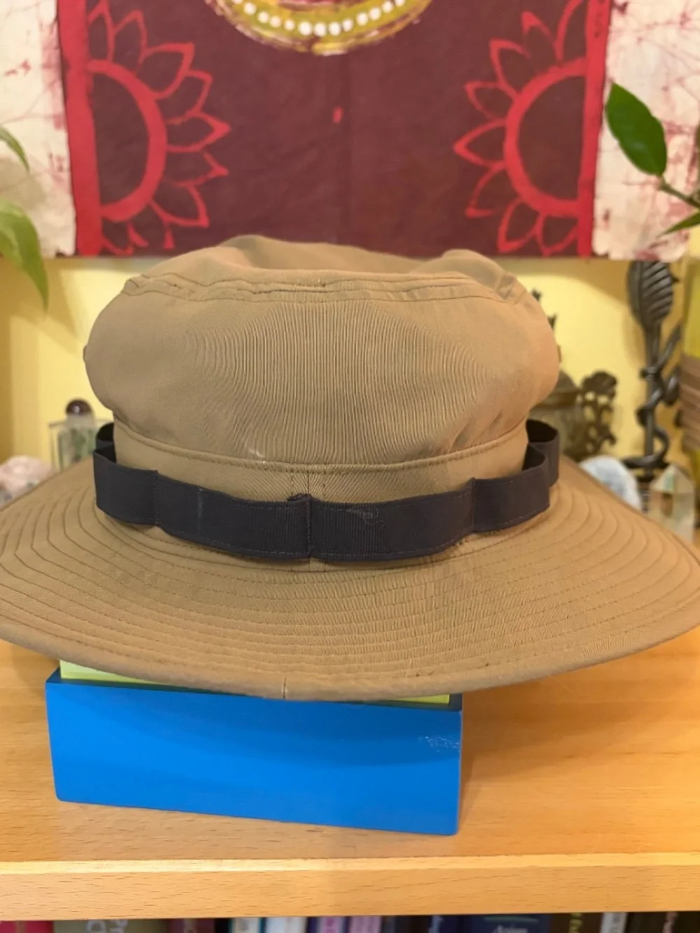 The North Face Class V Brimmer Hat Khaki Boonie Bucket L/XL Outdoor Hiking
